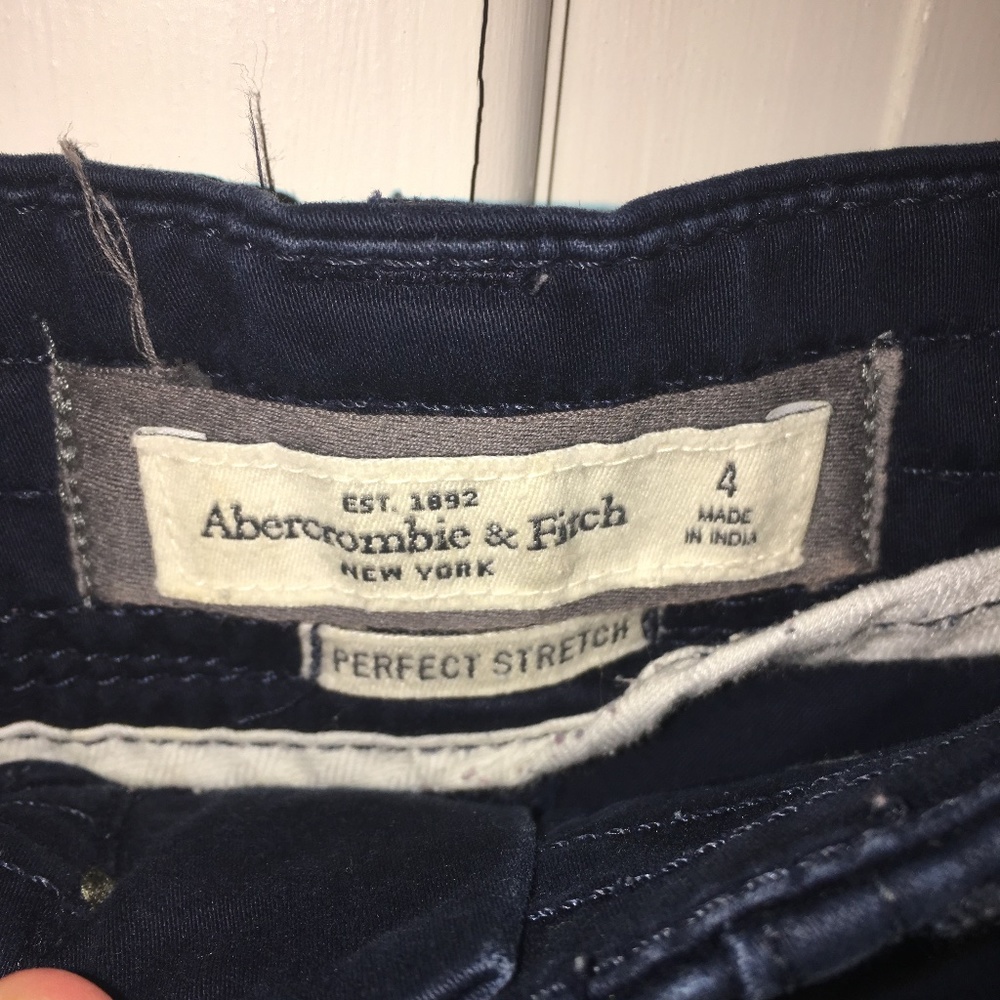 Abercrombie Navy Shorts - Picture 3 of 5